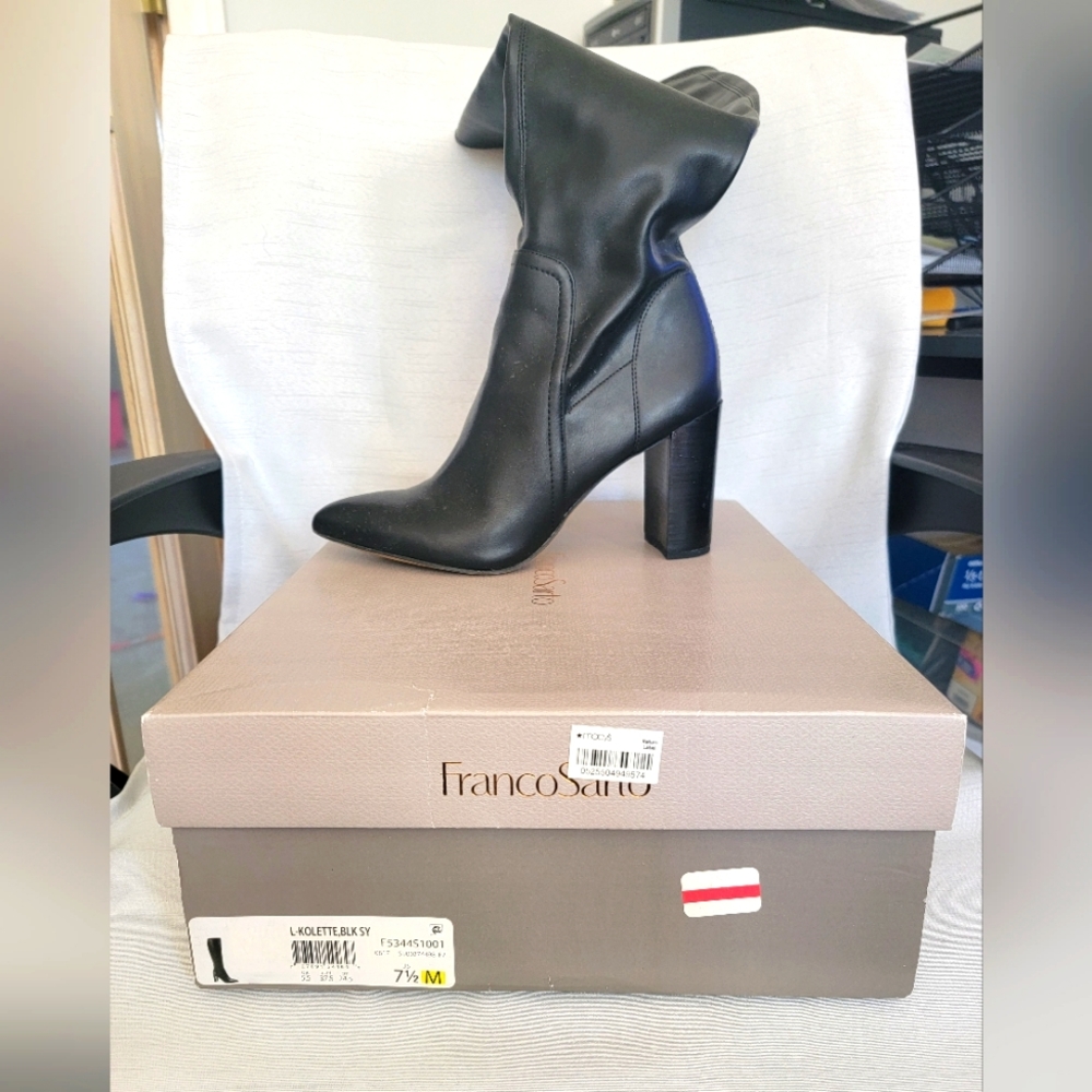 Franco sarto heel boots
